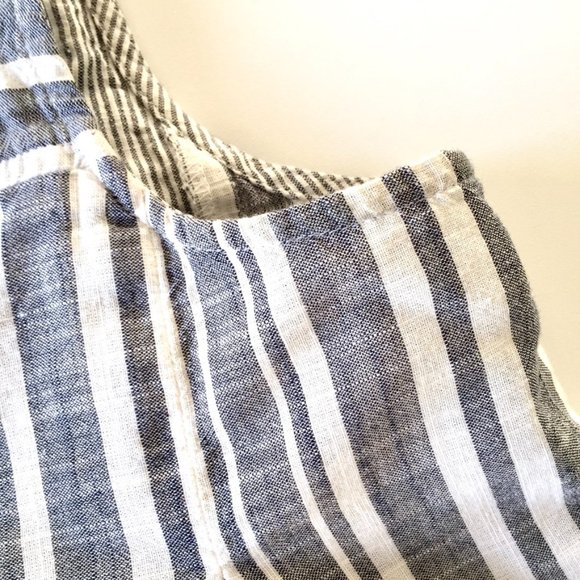 Madewell - Striped Cotton Trapeze Tank - Size 2 - Picture 8 of 8